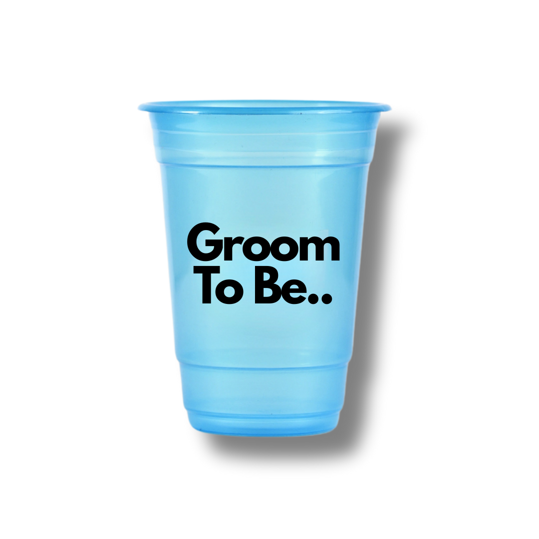 Groom To Be Customized Glasses (Pack of 12)