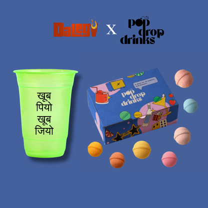 Limited Edition Mixology Duo: Dalegi Glasses × Pop Drop Bombs