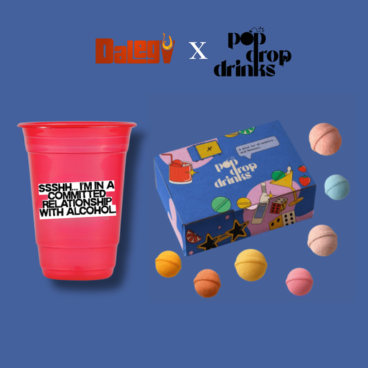 Limited Edition Mixology Duo: Dalegi Glasses × Pop Drop Bombs