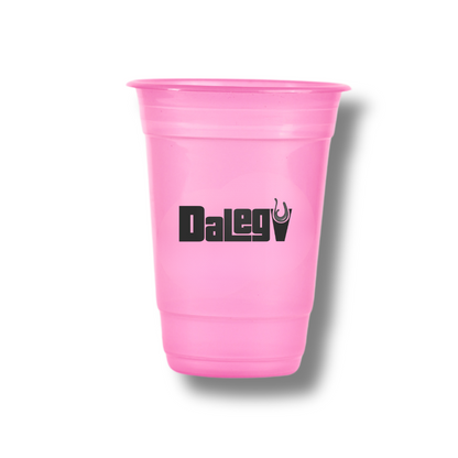 Coloured Re-Usable Party Glasses (PACK OF 12)