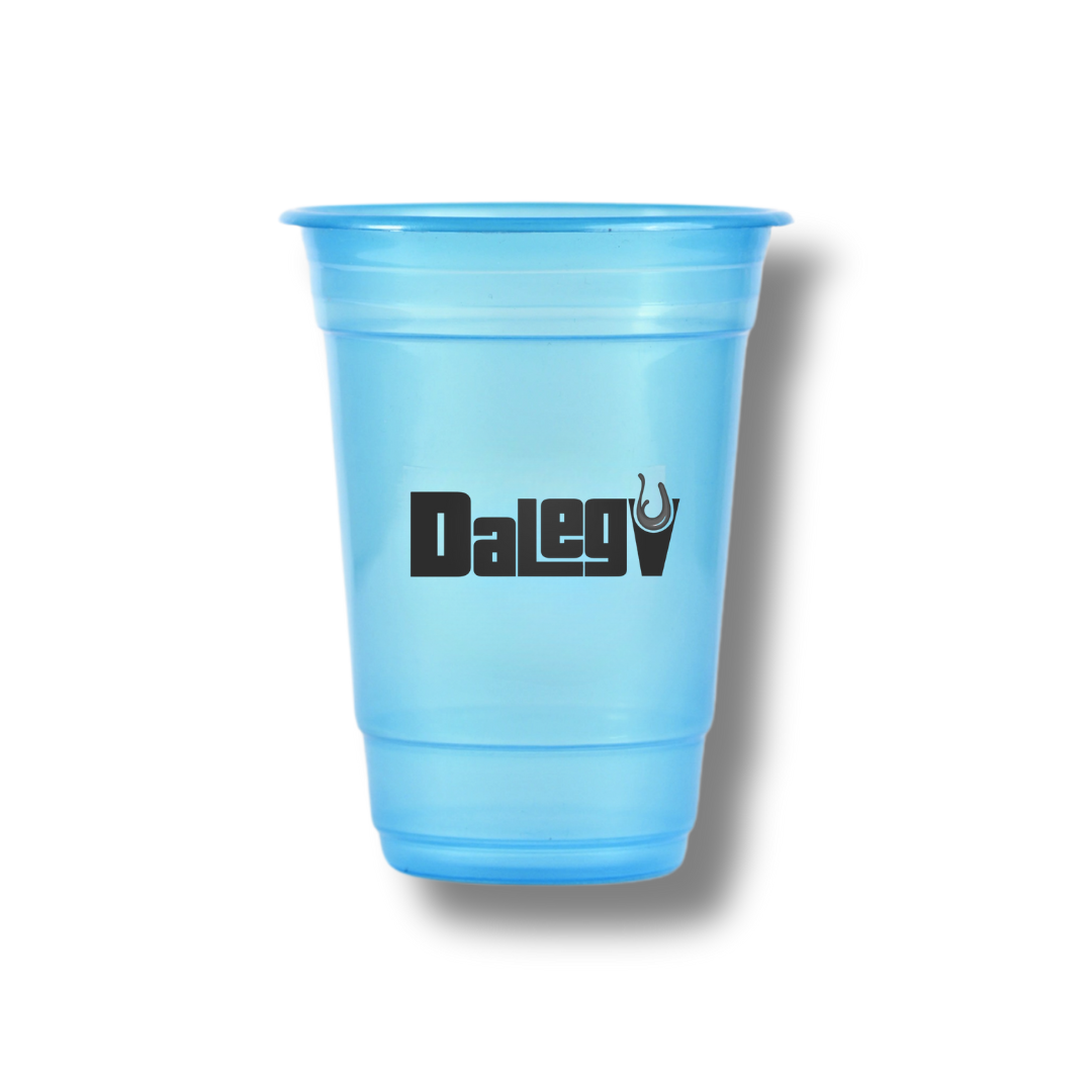 Coloured Re-Usable Party Glasses (PACK OF 12)