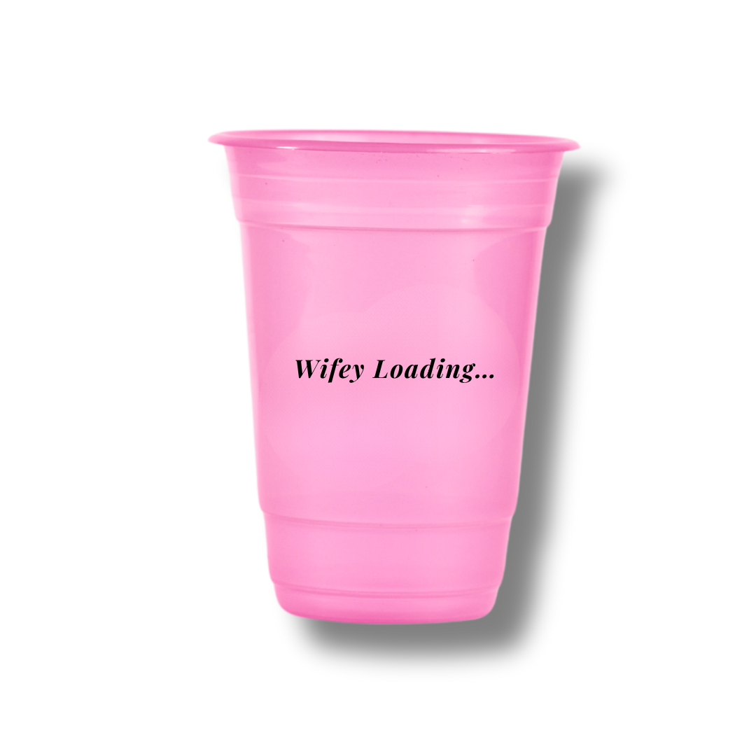 Wifey Loading Customized Glasses (Pack of 12)