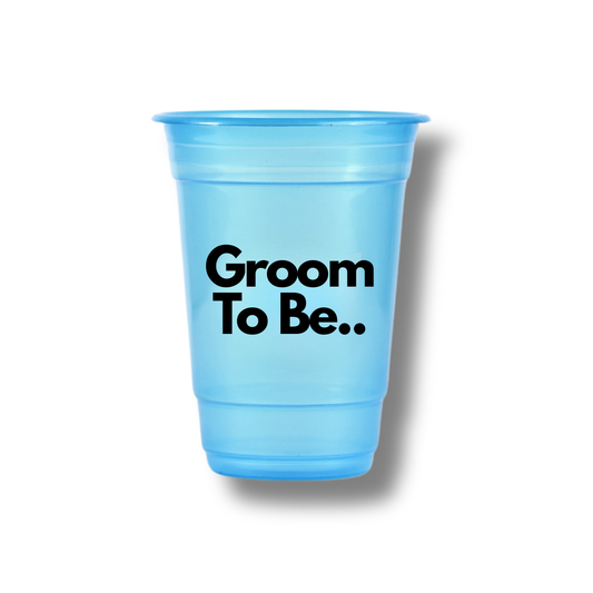 Groom To Be Customized Glasses (Pack of 12)