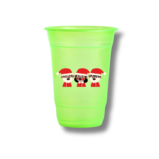 Santa Customized Glasses ( Pack Of 12 )