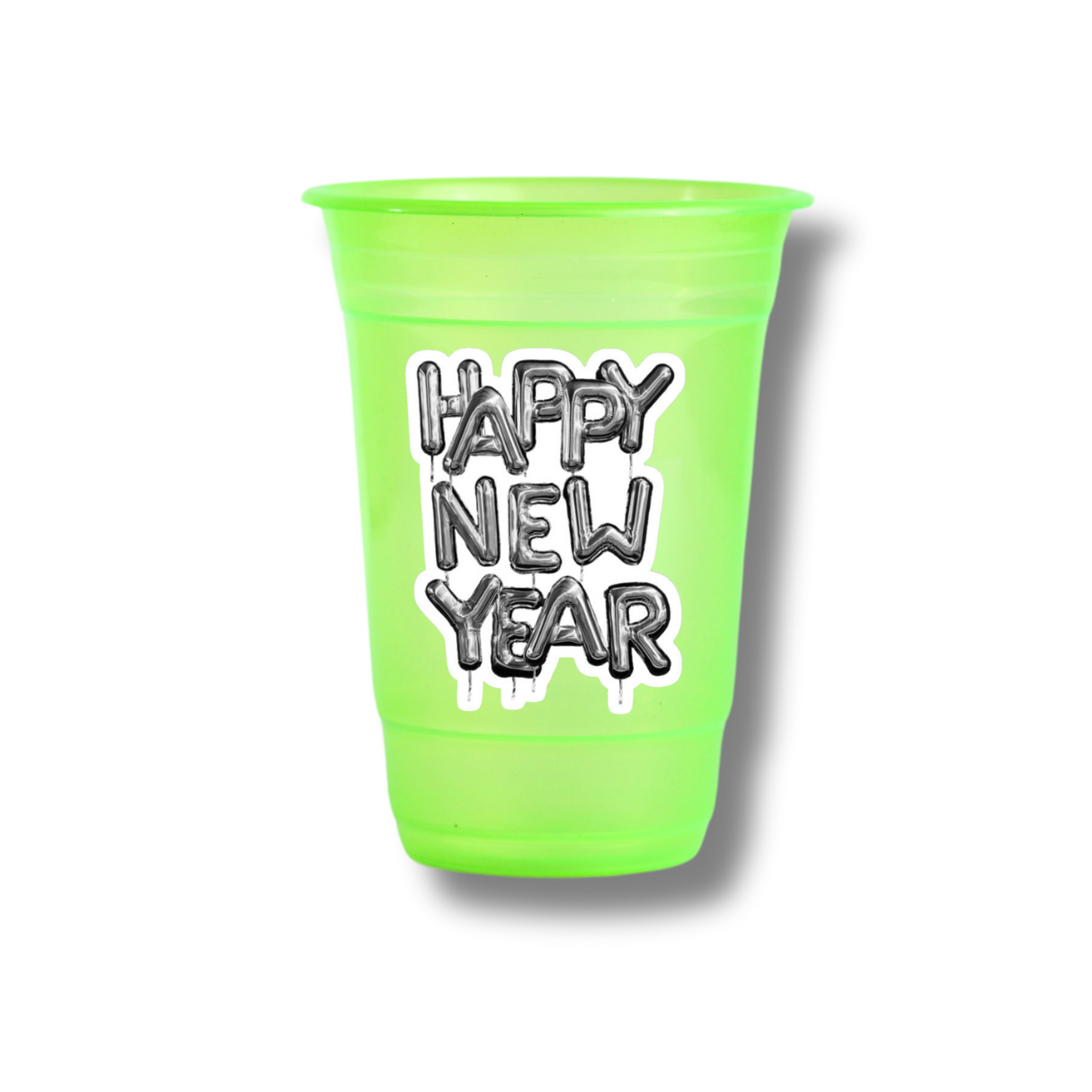 Happy New Year Customized Glasses ( Pack Of 12 )