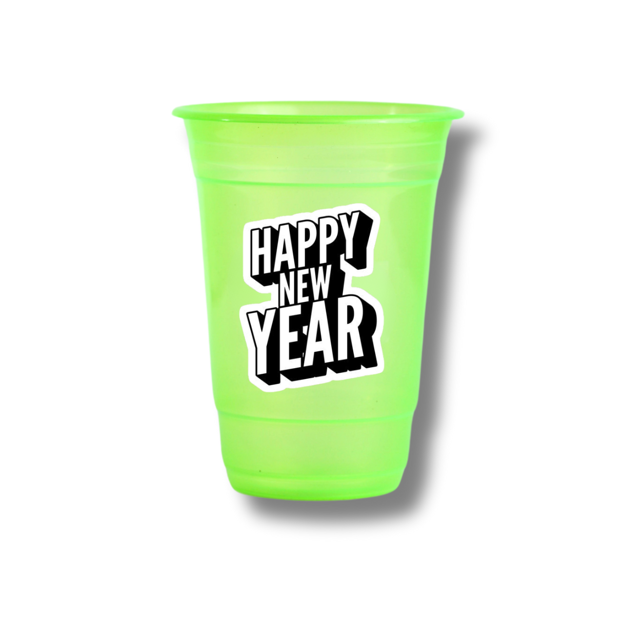 Happy New Year Customized Glasses ( Pack Of 12 )