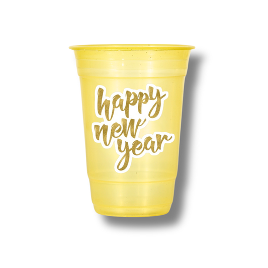 Happy New Year Customized Glasses ( Pack Of 12 )