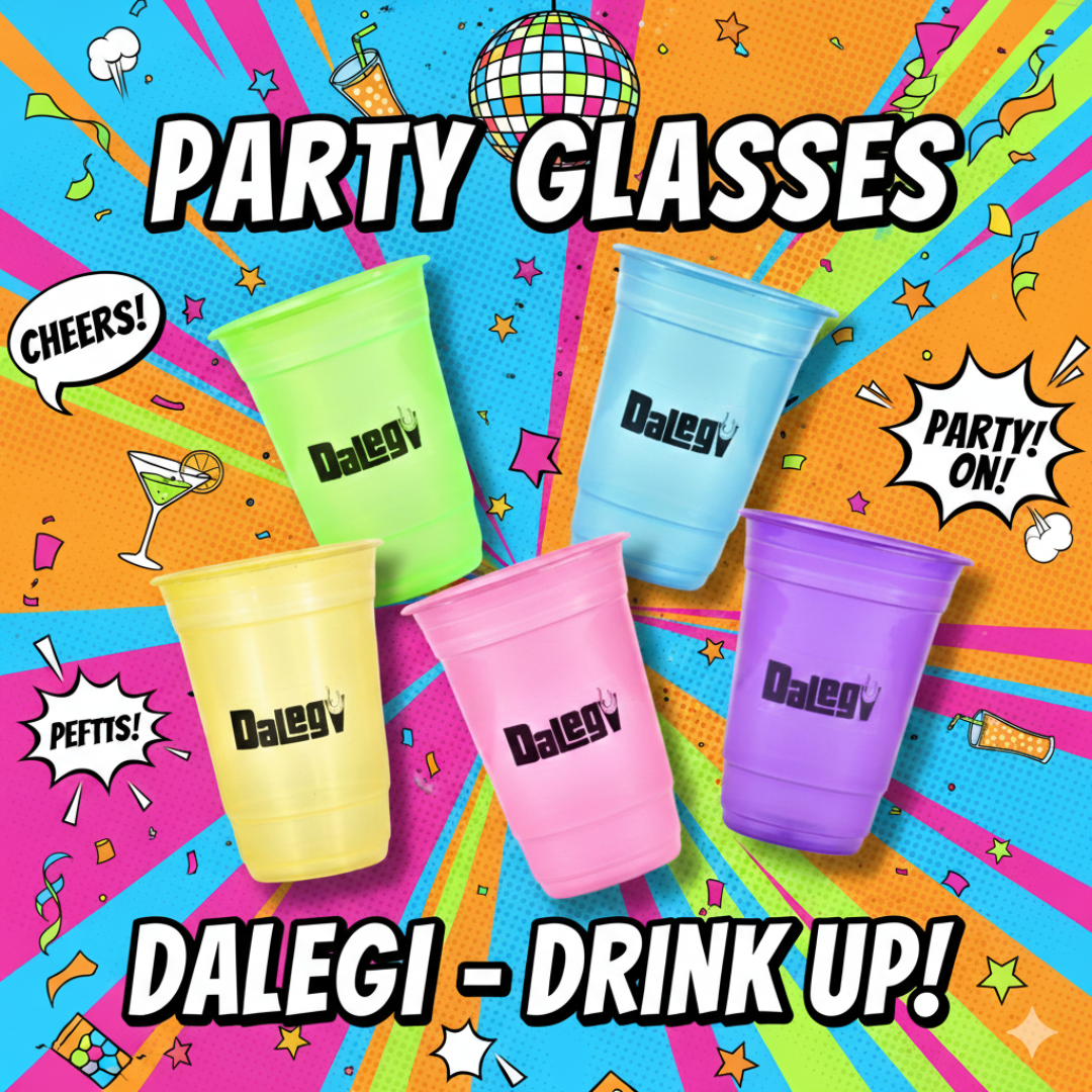 Multi Coloured Glasses (Pack Of 12)
