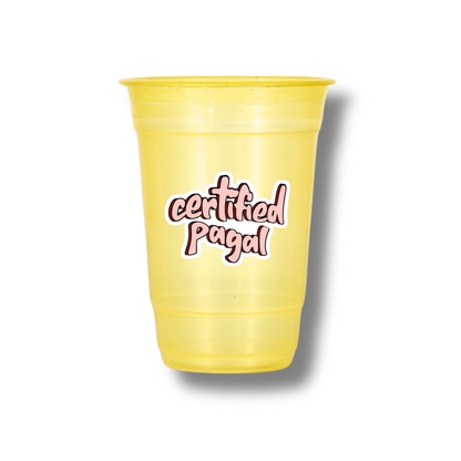 Certified Pagal Customized Glasses (Pack Of 12)