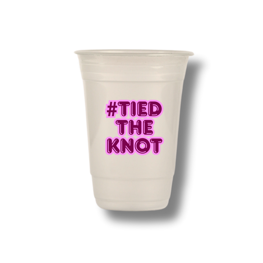 Dalegi Wedding Glasses – Tied The Knot (PACK OF 12)