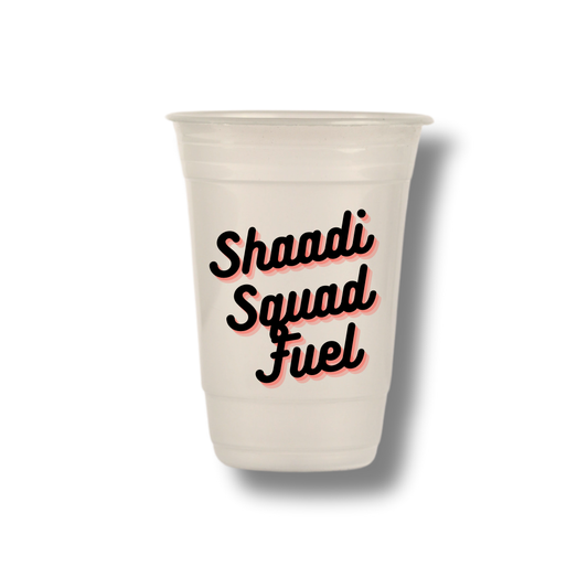Dalegi Wedding Glasses – Shaadi Squad Fuel (PACK OF 12)
