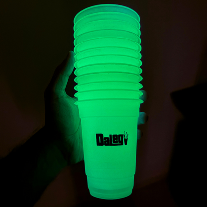 Neon Glow In The Dark Glass (Pack Of 12)