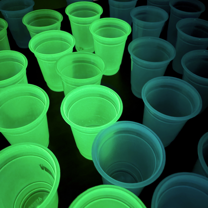 Neon Glow In The Dark Glass (Pack Of 12)
