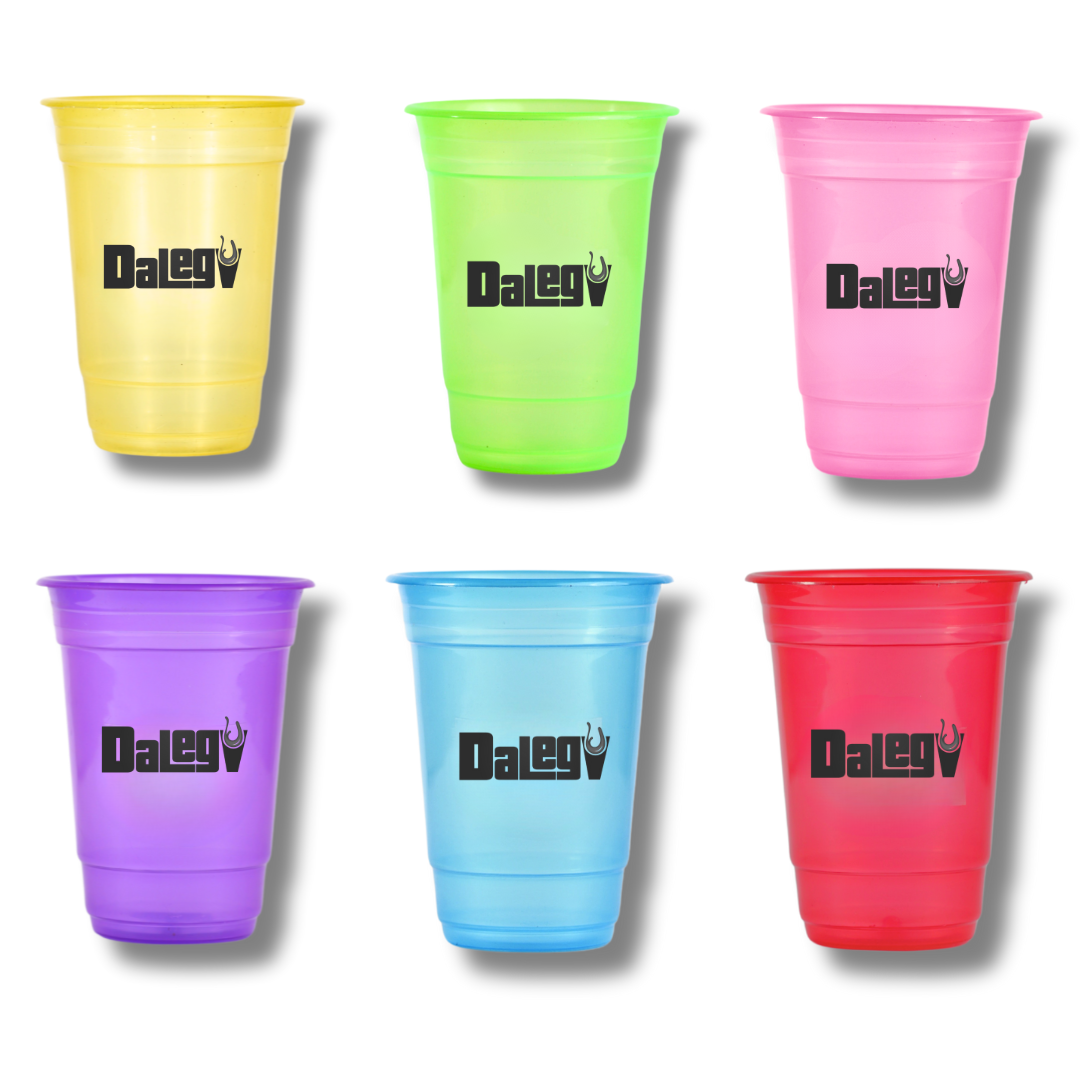 Multi Coloured Glasses (Pack Of 12)